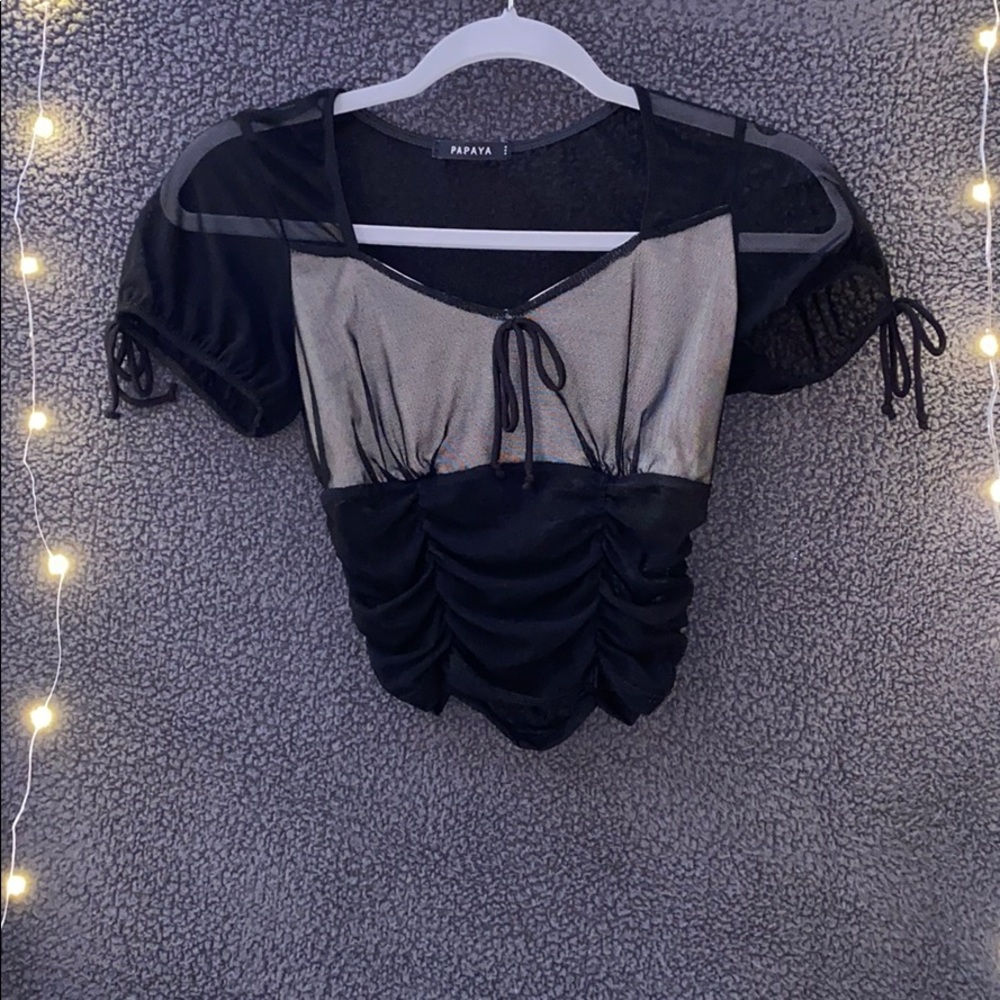Sheer elegant top